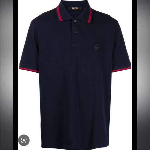 💜Firm Price💜Authentic MCM player tipo polo logo shirt - Picture 1 of 9